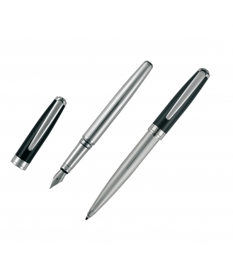 Zestaw piśmienny długopis i pióro wieczne CHRISTOPHE Pierre Cardin