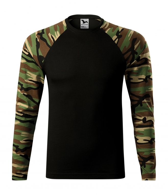 T-shirt longsleeve<br />Camouflage 166